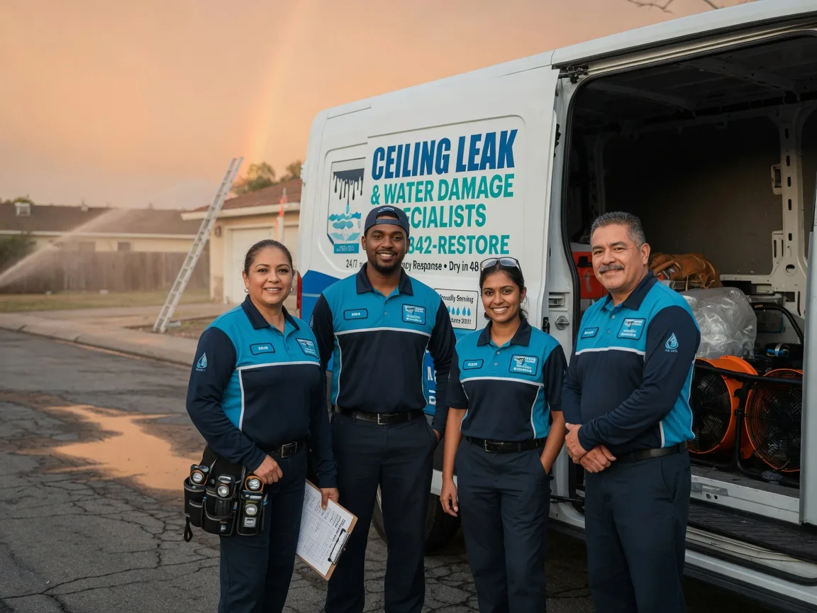 Ceiling Leak Cleanup company in Larkspur, CO